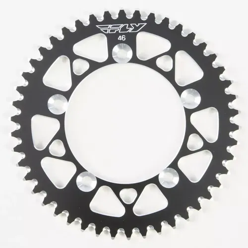 Fly Racing KTM Husqvarna Gas Gas 46T Black Rear Sprocket 65cc