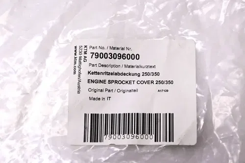 KTM Husqvarna Engine Sprocket Cover 2017-2023  250 350  79003096000