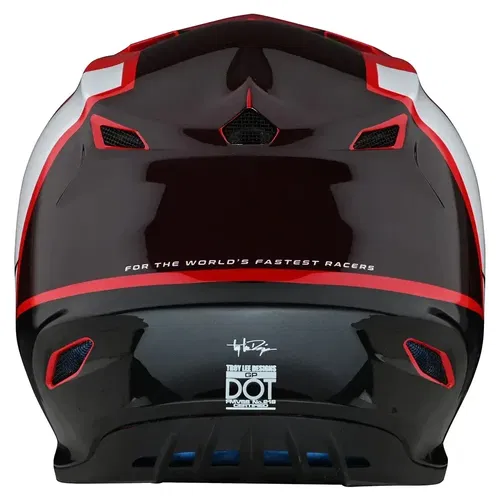 Troy Lee Designs GP Nova Red MX ATV Helmet Youth Medium  104254033