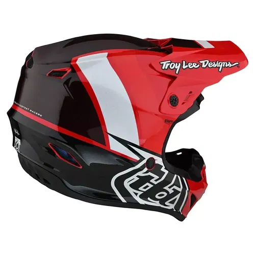 Troy Lee Designs GP Nova Red MX ATV Helmet Youth Medium  104254033