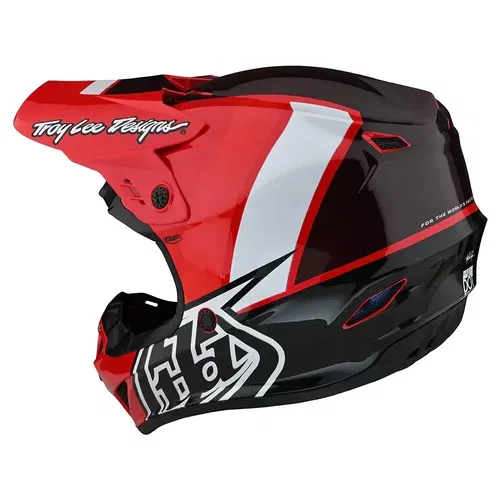 Troy Lee Designs GP Nova Red MX ATV Helmet Youth Medium  104254033