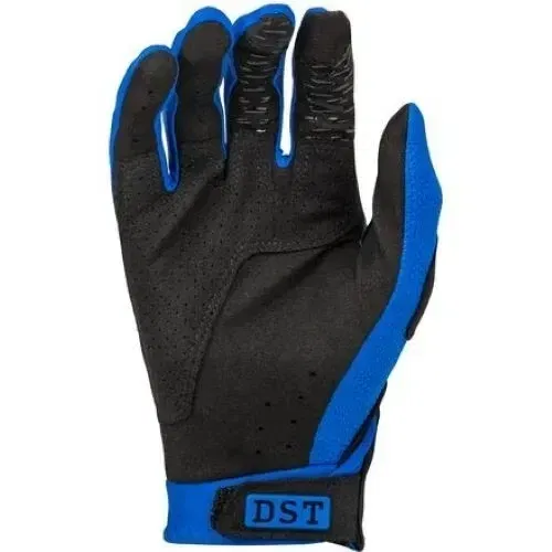 Fly Racing Evolution DST Blue/Black/Grey Motocross ATV BMX Gloves Adult XS