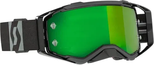 Scott Prospect Black grey Green Mirror Lens Motocross ATV BMX Goggles Adult