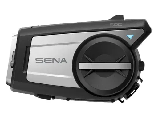 Sena 50C Motorcycle Communication and 4K Camera System by Harman Kardon