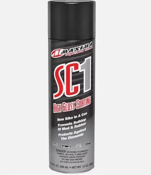 Maxima High Gloss SC1 Clear Coat Silicone Spray 12oz