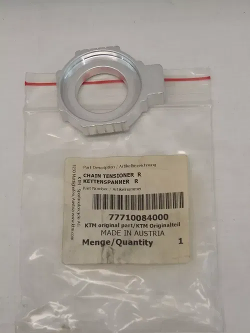 KTM Husqvarna GasGas Chain Tension Block Right 125cc-450cc   OEM 77710084000