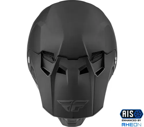 Fly Racing Formula CC Solid Matte Black Motocross ATV BMX Helmet Youth Large