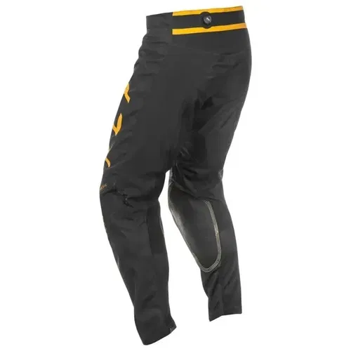 Fly Racing Kinetic Center Black Gold Motocross BMX ATV Pants Size 38