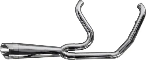 TBR   COMP S 2IN1 EXHAUST SOFTAIL M8 POLISHED W/TURNOUT