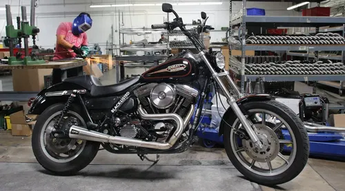 TBR   COMP S 2IN1 EXHAUST FXR BRUSHED W/CF END CAP