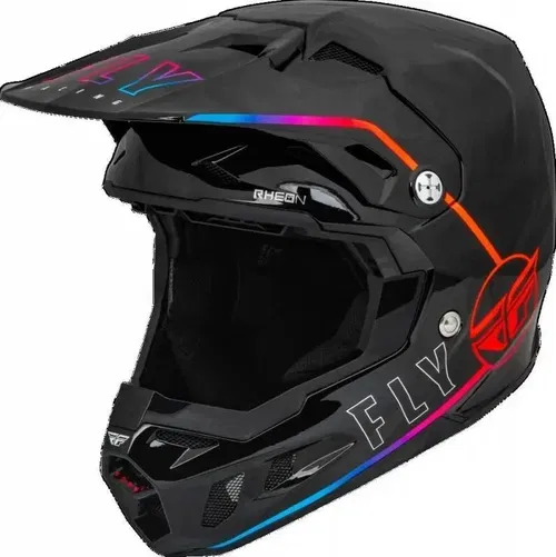 Fly Racing Formula CC Special Edition Avenge Black Motocross BMX Helmet Adult XS