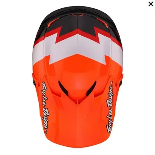 Troy Lee Designs GP Volt Orange MX ATV Helmet Adult Large