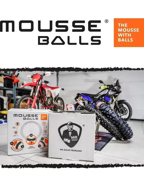 Mr. Wolf Mousse Balls Rear 140-80/18 120-80/19 150-7-/18 Off Road Tire Mousse