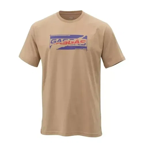 GasGas United Light Brown T Shirt Size Adult Small
