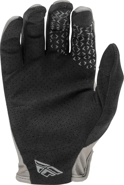 Fly Racing Media Grey Black Motocross ATV Gloves Adult Size 3XL / 13