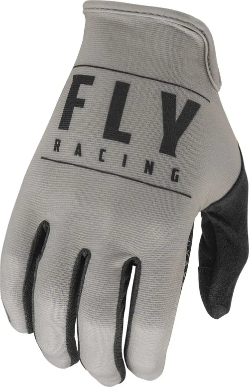 Fly Racing Media Grey Black Motocross ATV Gloves Adult Size 3XL / 13