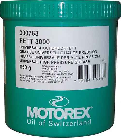 Motorex 3000 High Pressure Offroad Grease 850G