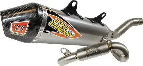 Pro Circuit Ti-6 Pro System With Carbon Cap Full Exhaust KTM 450SX Husqvarna 450