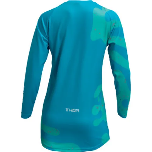 Thor Women's Sector Disguise Jersey Teal/Aqua Large