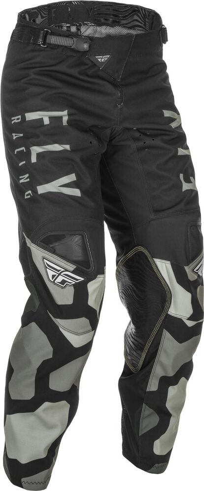 FLY Racing Kinetic Youth Camo Black Pant MULTIPLE SIZES