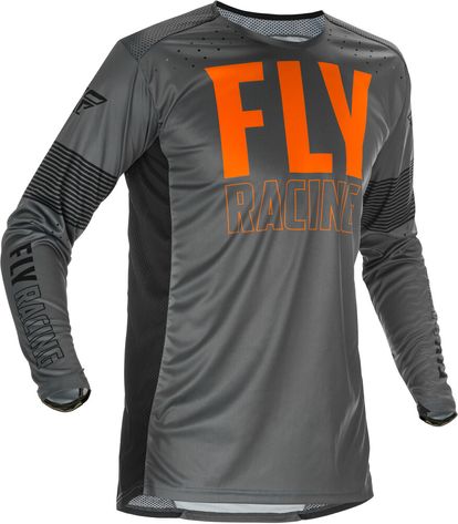FLY Racing Lite Jersey Org/Gray 2X