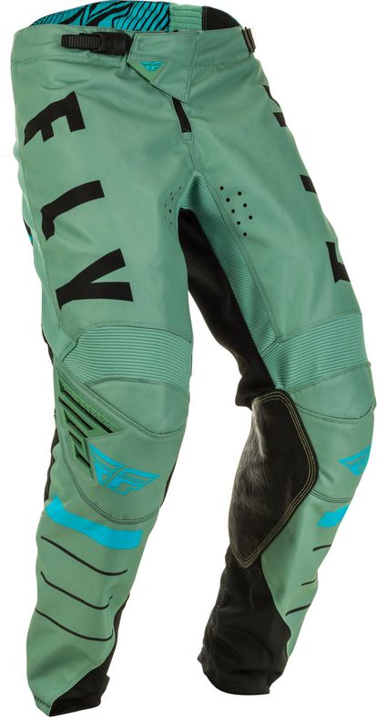 FLY Racing Kinetic Youth MX Pants Mint Grn