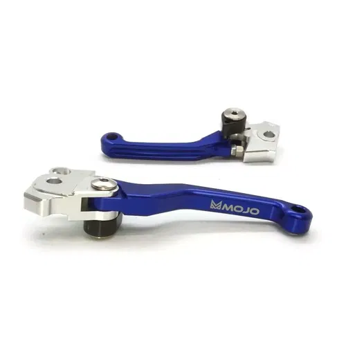 MOJO Kawasaki Lever Set - CNC Billet Anodized Aluminum | MOJO-KAW-LS1-BLU