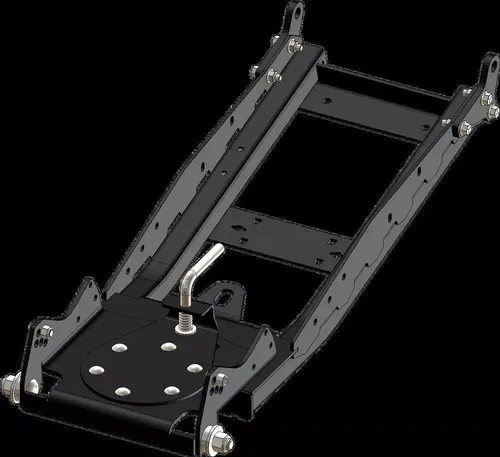 KFI 66" Poly Blade & push tube & 105555 plow mount snowplow kit