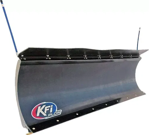 KFI 66" Poly Blade & push tube & 105555 plow mount snowplow kit
