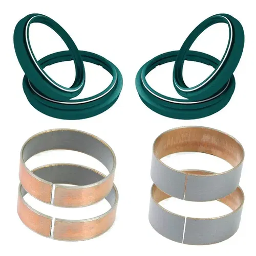 SKF fork seals& dust seal & fork bushing kit fits Showa 47mm fork
