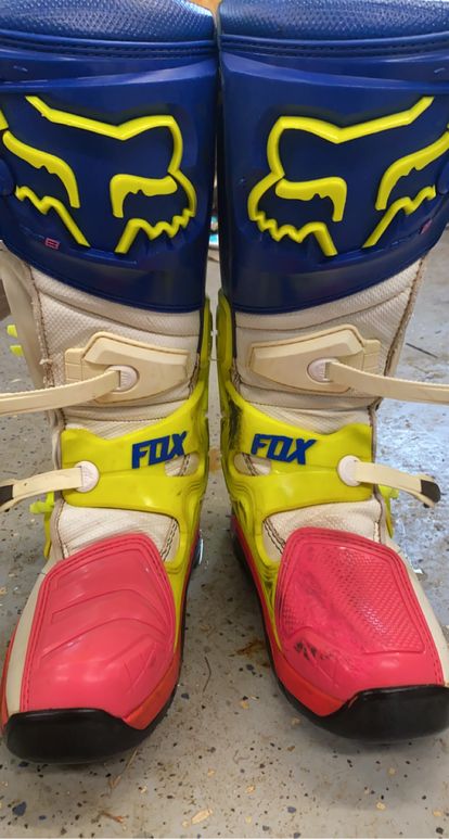 Fox comp 8 boots size 10