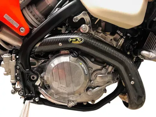 P3 Heat Shields Carbon Fiber KTM 350 EXC-F 2020-2023