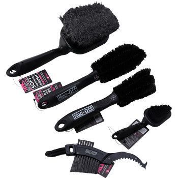 MUC-OFF Premium Brush Kit - 5-Brush Set