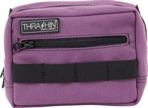 THRASHIN SUPPLY CO. Handlebar Bag - Purple THB-0024