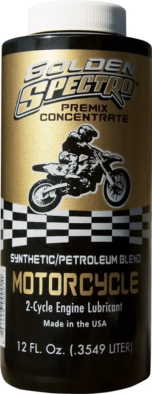 SPECTRO 310296 Golden Spectro Semi Syn 2T 12 Oz Pre Mix Oil