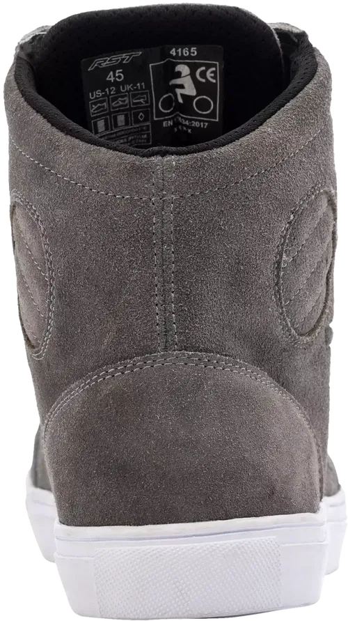 Hitop Moto Sneaker Ce Boot Grey Suede  Sz 7