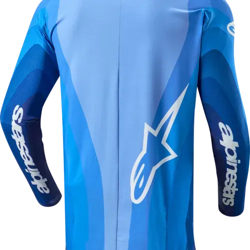 24 ALPINESTARS TECHSTAR PNEUMA JERSEY DARK NAVY/LIGHT BLUE