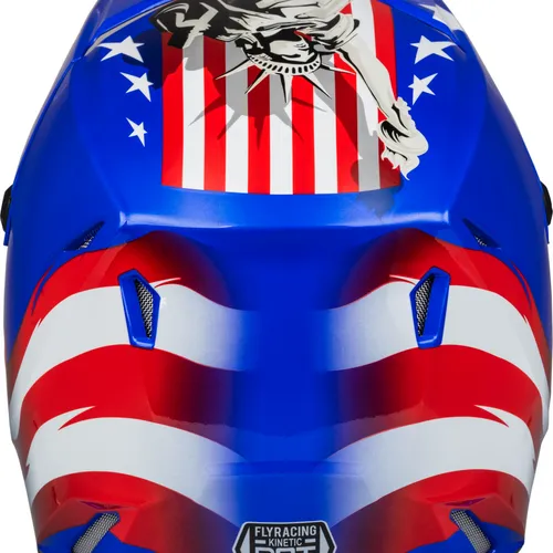 Fly Racing Kinetic Vision Helmet Patriot LARGE