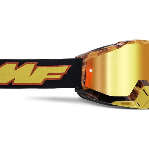 FMF VISION POWERBOMB GOGGLE SPARK MIRROR RED LENS