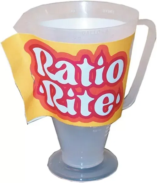 Ratio Rite Measuring Cup 2-Stroke Premix Mixing Cup Gas Oil Fork Gear Oil