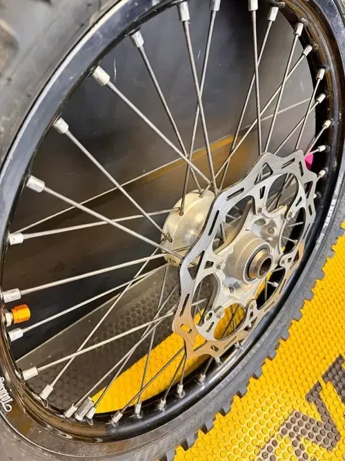 KTM Husqvarna GasGas Excel Front Black Rim Hub Dunlop 125 250 350 450 SX SXF
