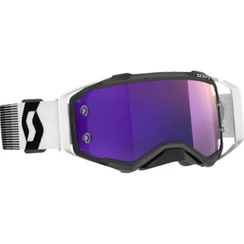 SCOTT  Prospect Goggle - Premium Black/White - Purple Chrome
