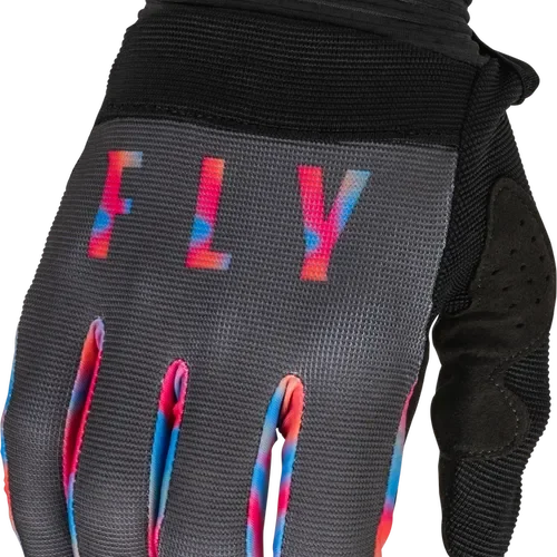 FLY RACING F-16 GLOVES GREY/PINK/BLUE MD