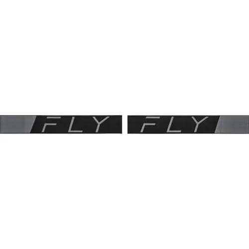 FLY RACING ZONE PRO GOGGLE BLACK/GREY W/ BLACK MIRROR/SMOKE LENS