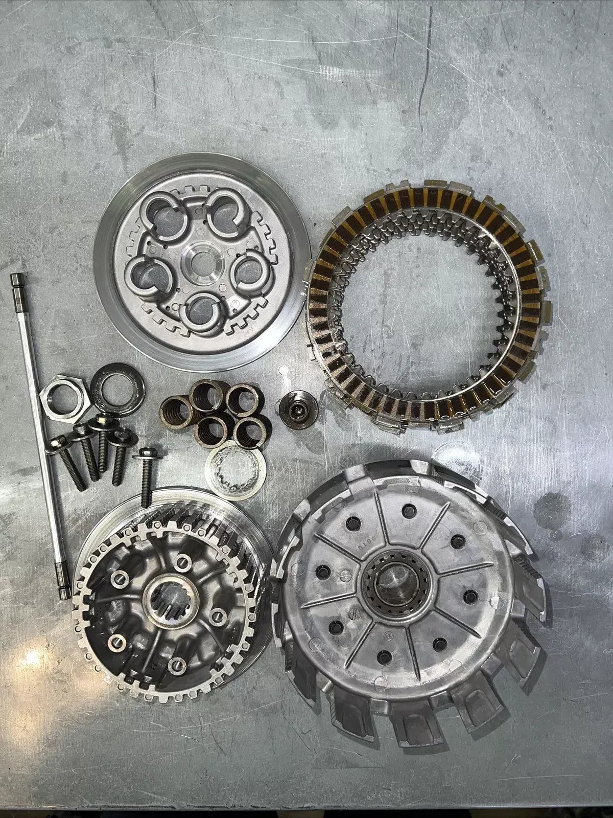 2010-2018 KX450F CLUTCH HOUSING BASKET COMPLETE CLUTCH ASSEMBLY 13095-0122