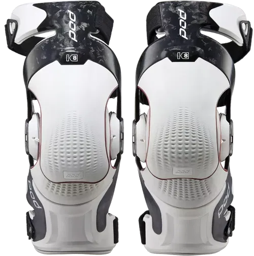 POD K8 3.0 Knee Brace Carbon (Pr) - Carbon/White - Large