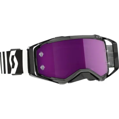 SCOTT  Prospect Goggles - Racing Black/White - Purple Chrome Works