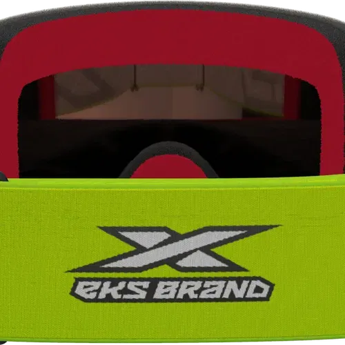EKS BRAND LUCID GOGGLE FLO YELLOW AUBURN LENS