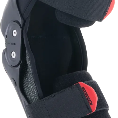 ALPINESTARS SX-1 YOUTH KNEE PROTECTOR BLACK/RED SM/MD