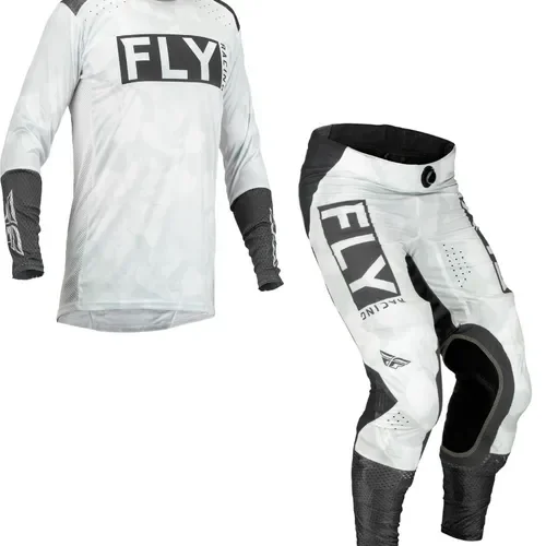 New Fly Racing Lite LE Stealth White Grey